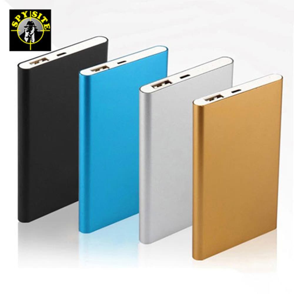 Ultra - thin Portable Slim Metal 10000mah USB Power Bank - SSS Corp.# - variant_sku# - USB Compact Battery Pack